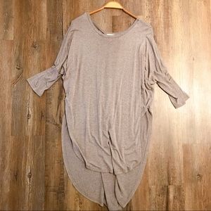 Anthropologie High Low Tunic Top